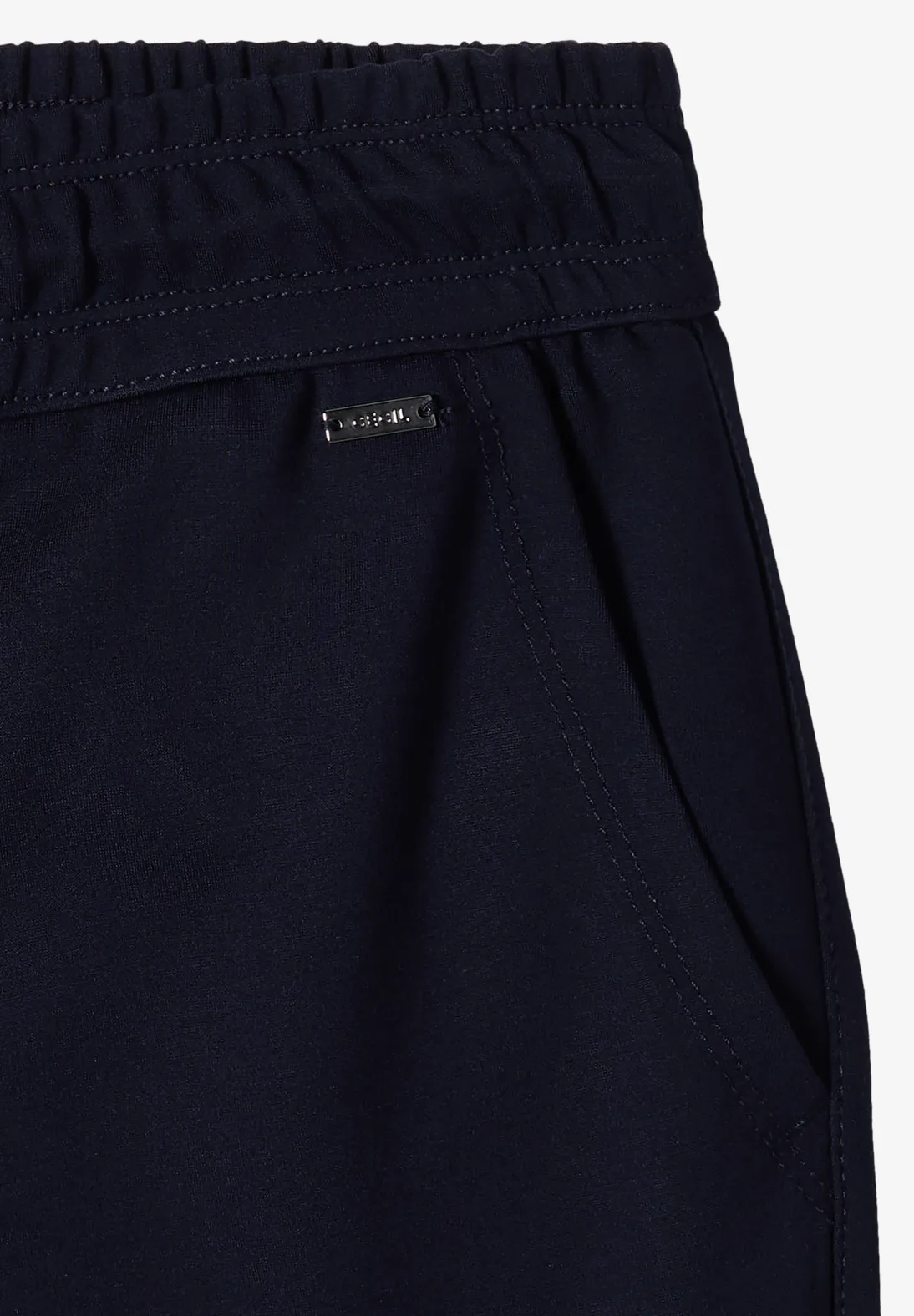 Cecil Casual Fit Jersey Broek Tracey - Urban Dark Blue