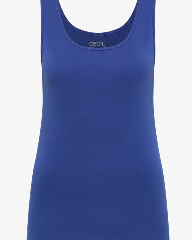Cecil Basic Top Linda - Deep River Blue