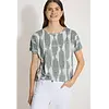 Burn-Out Shirt - Deep Matcha Green