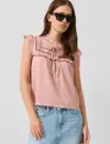 QS by S. Oliver Structured Blouse - Pink