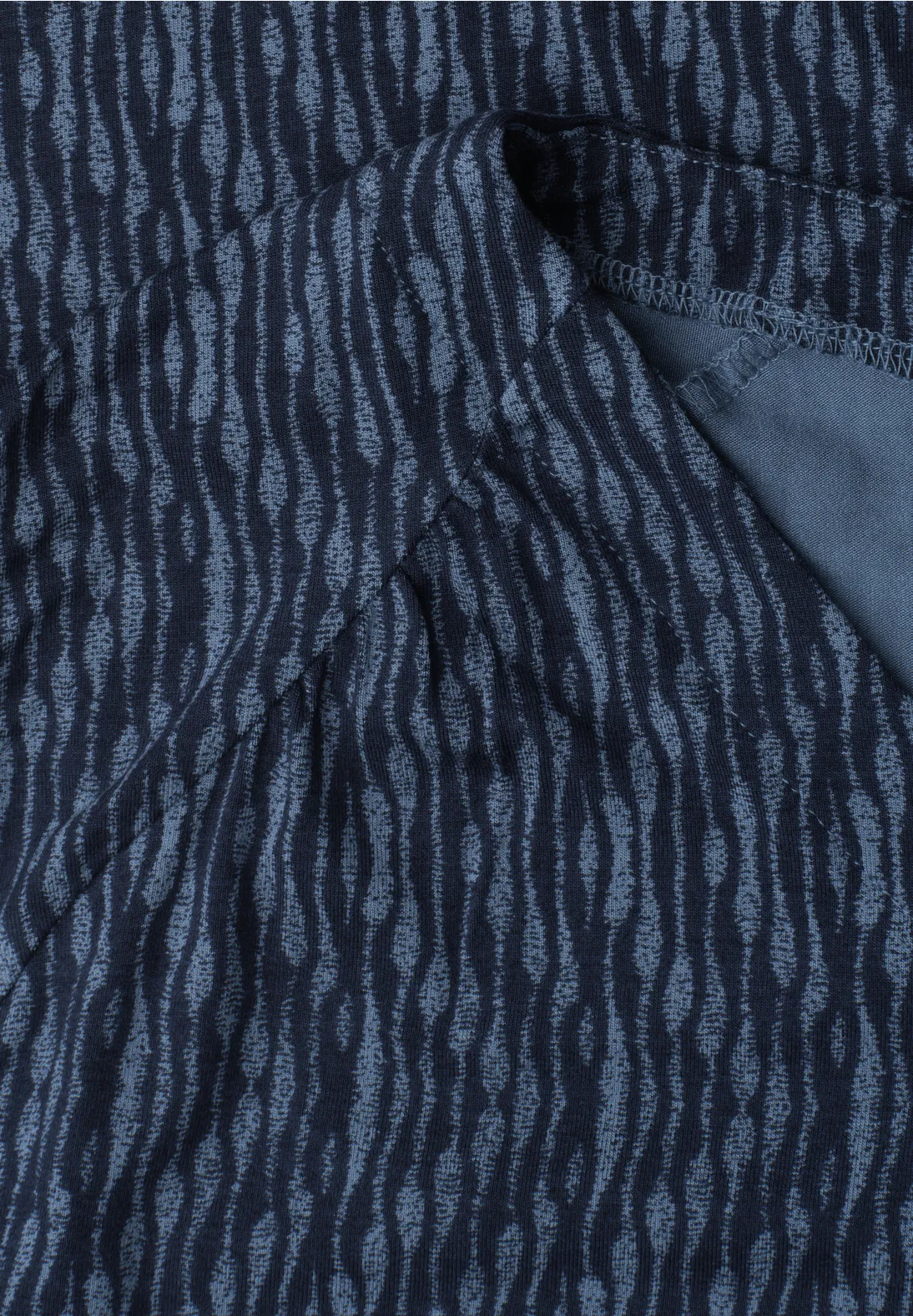 Street One Shirt with Elastic - Ashen Blue