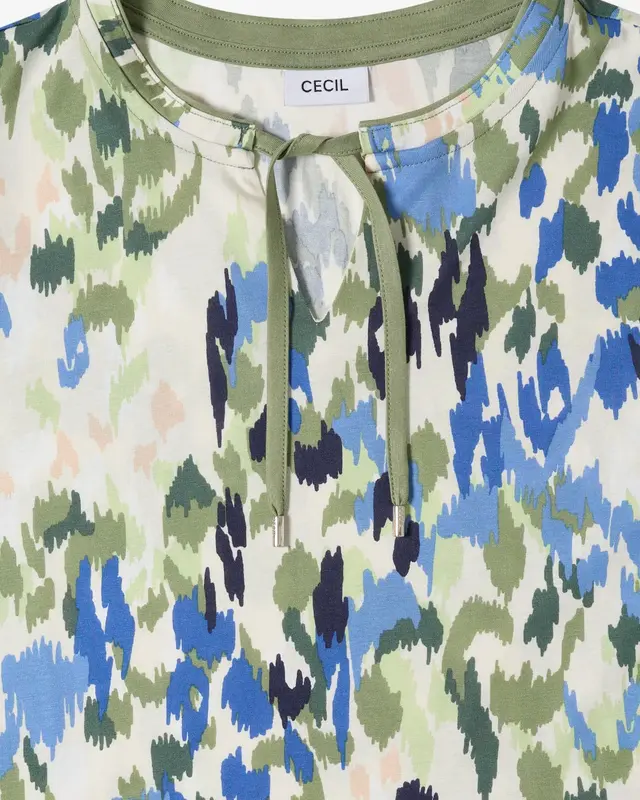 Cecil Shirt with Slit - Cashmere Beige