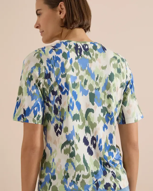 Cecil Shirt with Slit - Cashmere Beige