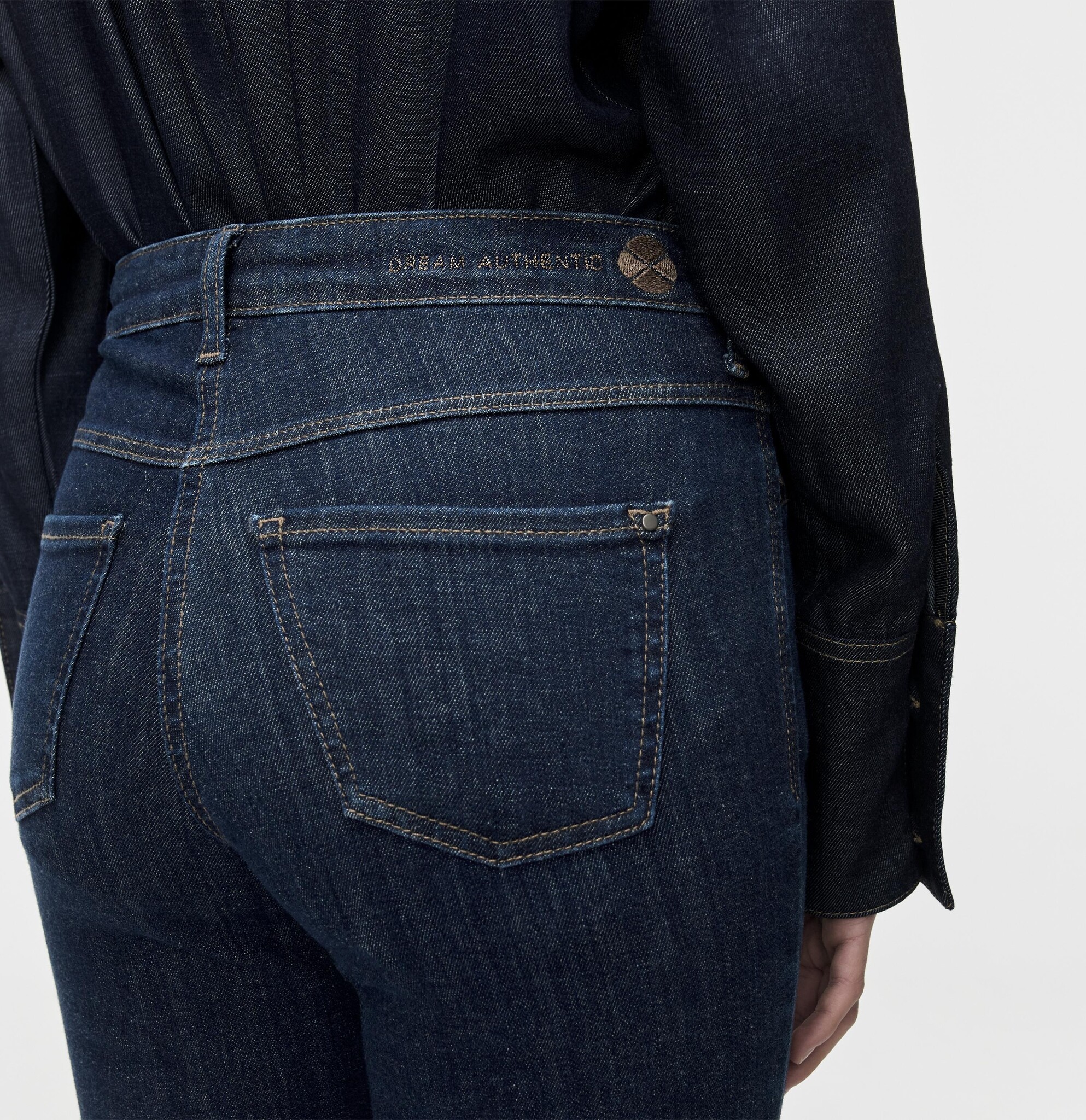 Mac Jeans Dream Boot Authentic Denim - Fashion Rinsed