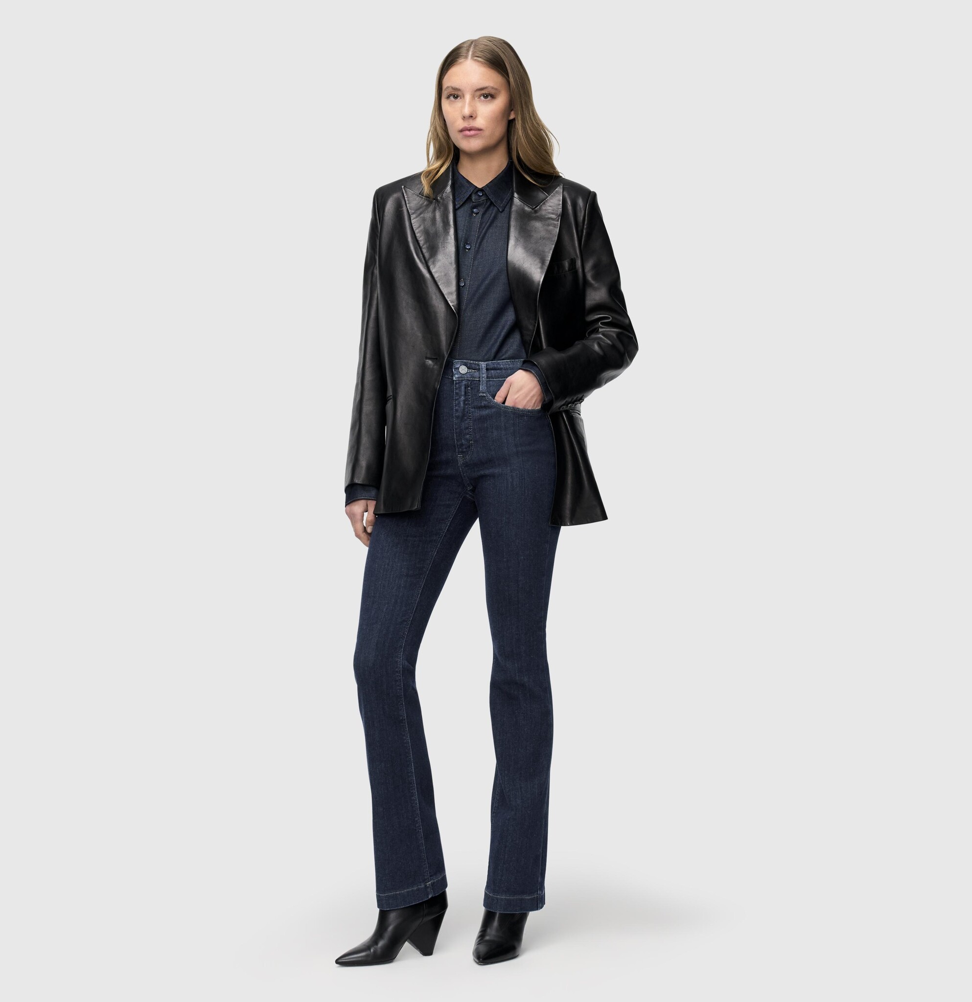 Mac Jeans Dream Boot Authentic Denim - Fashion Rinsed
