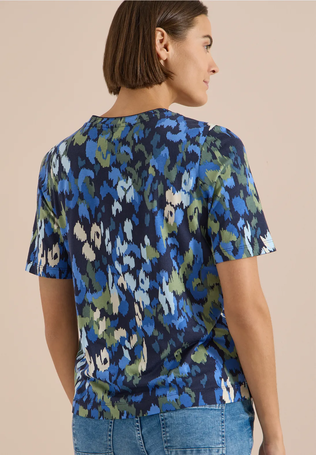 Cecil Shirt with Slit - Urban Dark Blue