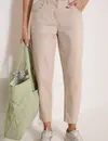 Cecil Barrel Hose Papertouch Scarlett - Cashmere Beige