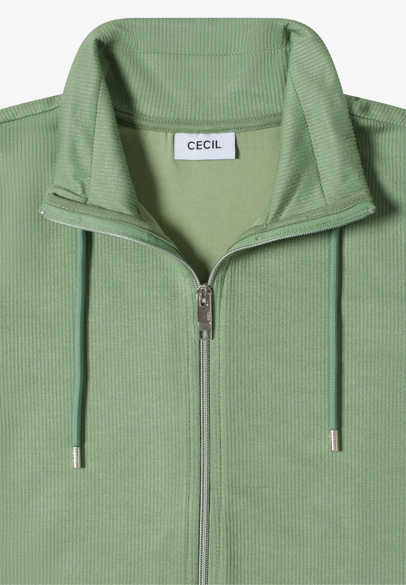 Cecil Jack Kurzarm- Deep Matcha Green