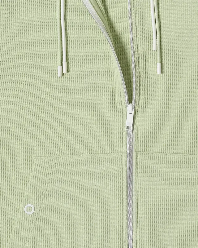 Cecil Jacket with Hood - Raw Matcha Lime