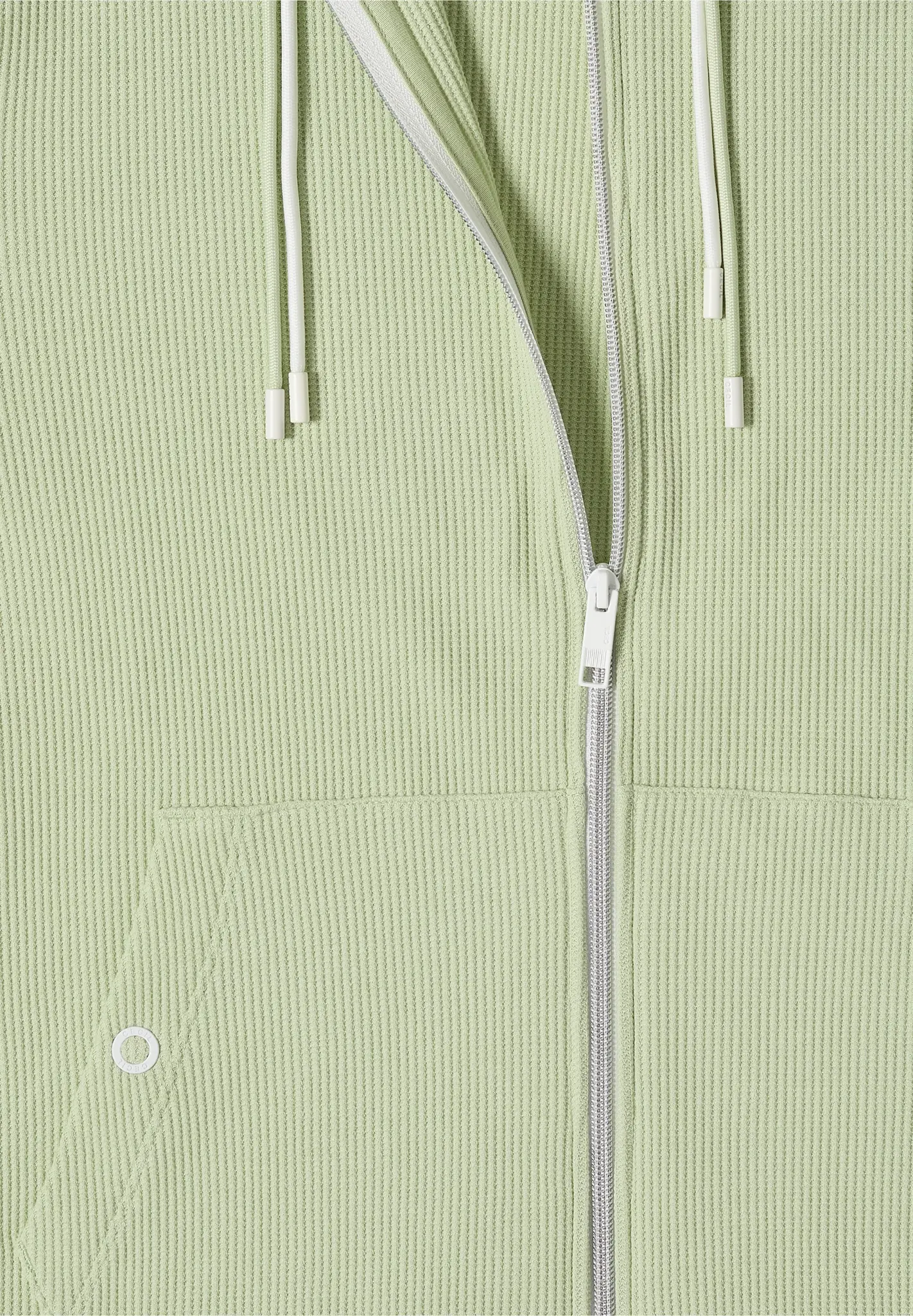 Cecil Jacket with Hood - Raw Matcha Lime