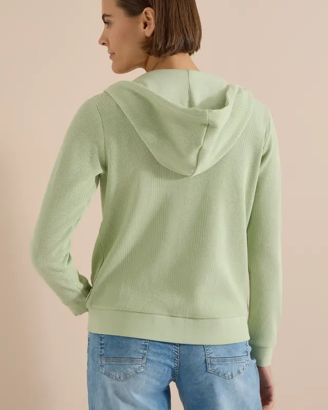 Cecil Jacket with Hood - Raw Matcha Lime