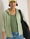 Cecil Jacket with Hood - Raw Matcha Lime