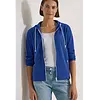 Jacke with Hood - Deep River Blue