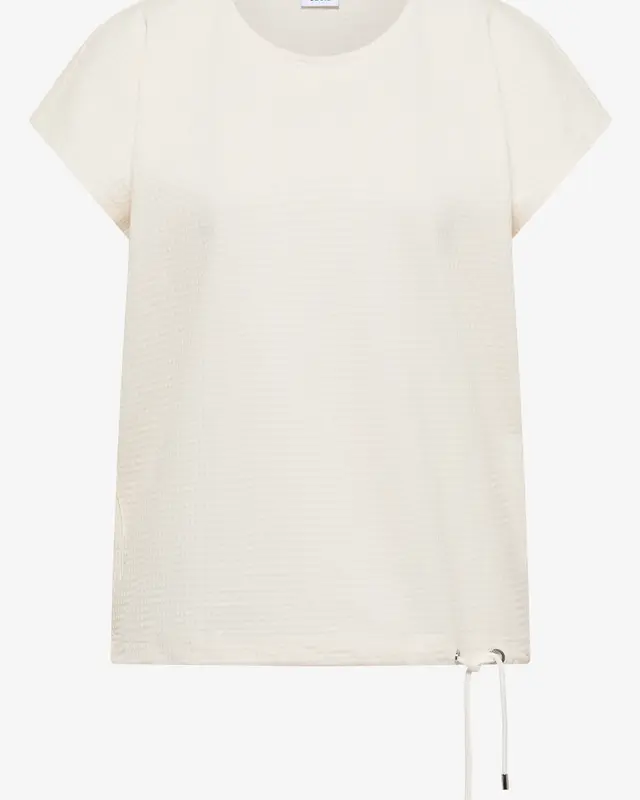 Cecil Shirt with Structure - Vanilla White