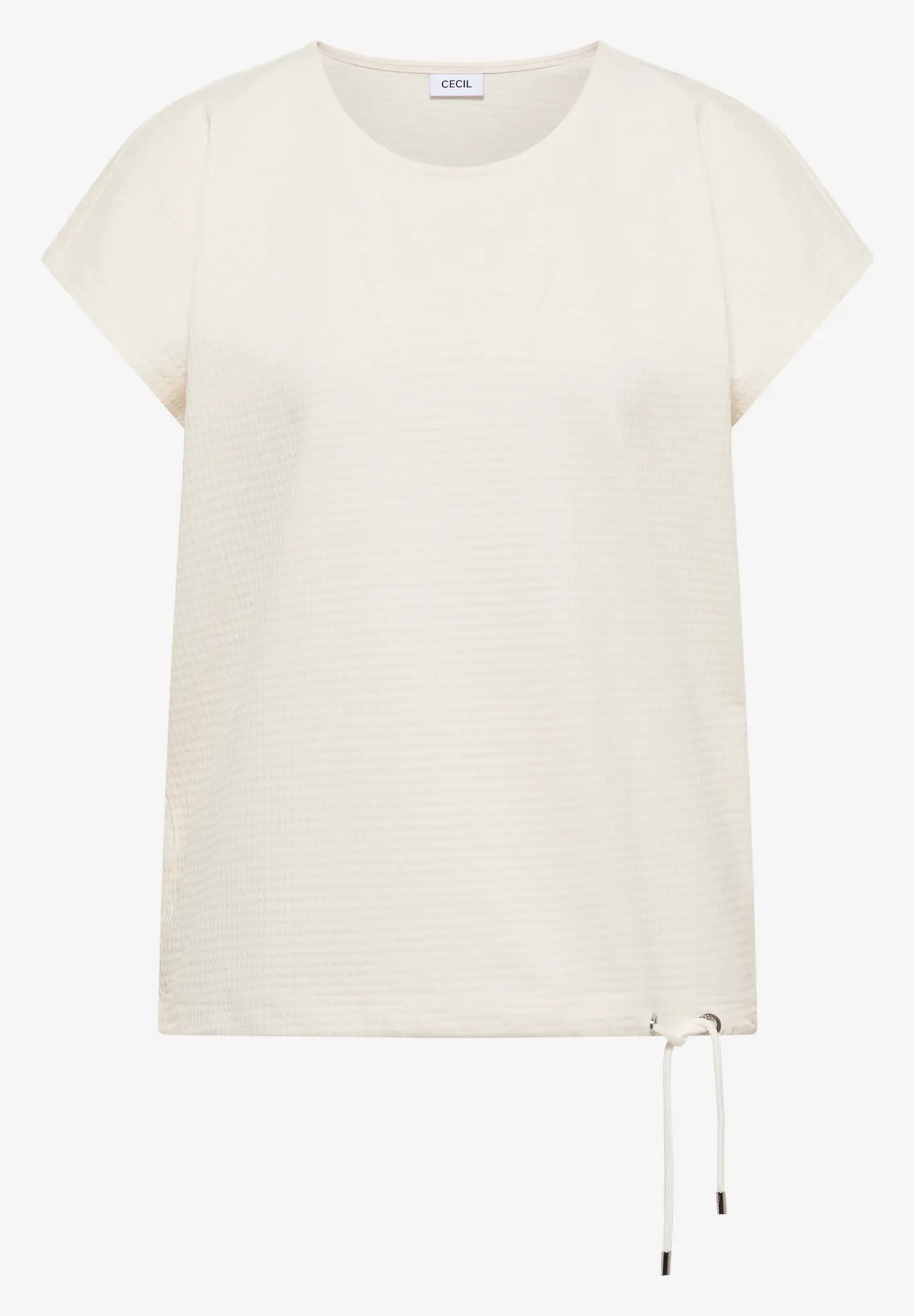 Cecil Shirt with Structure - Vanilla White