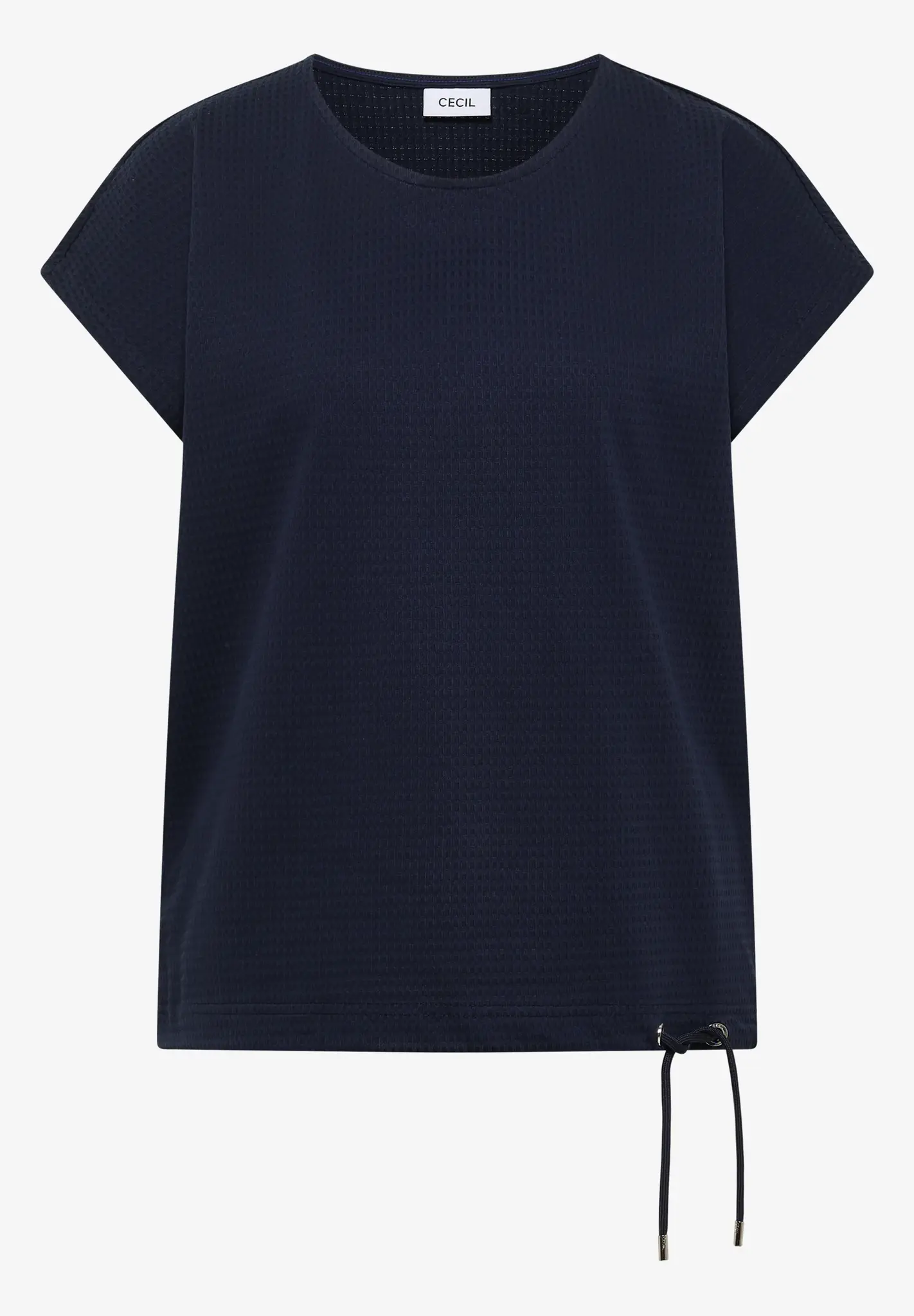 Cecil Shirt with Structure - Urban Dark Blue