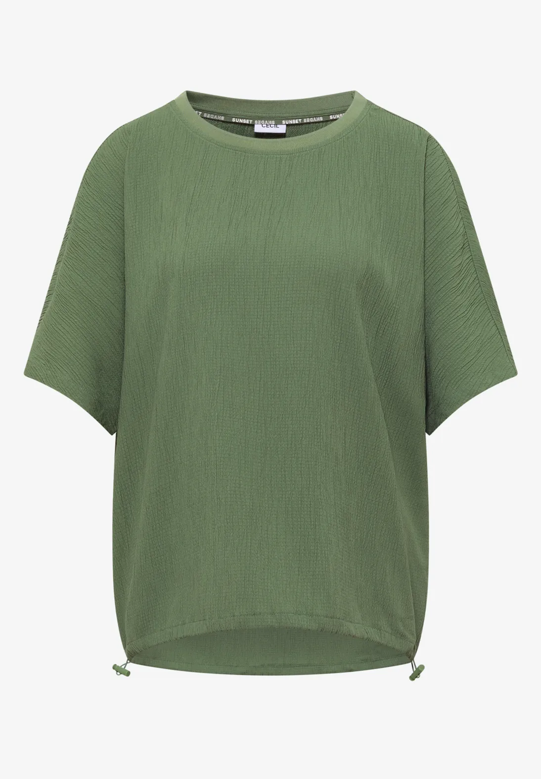 Cecil Blouse - Deep Matcha Green