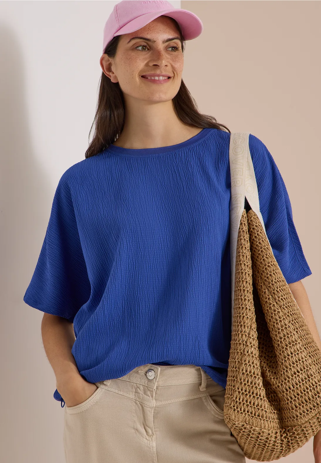 Cecil Blouse - Deep River Blue