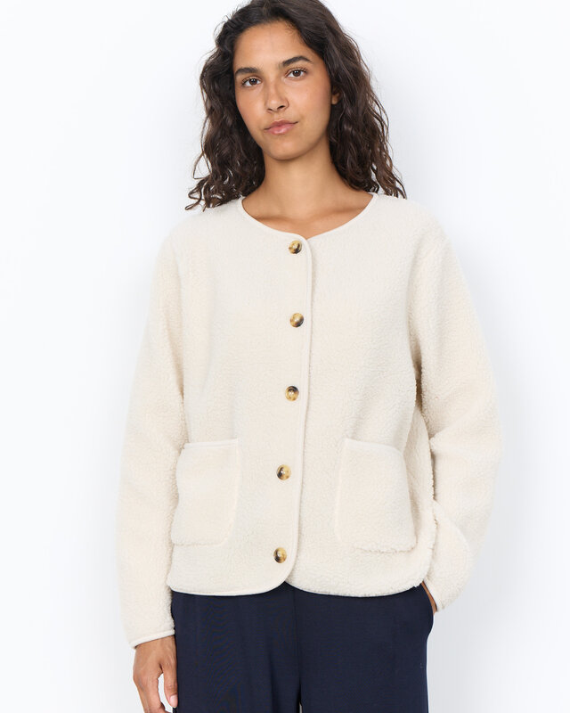 Soyaconcept Vest Onyx 2 - Cream
