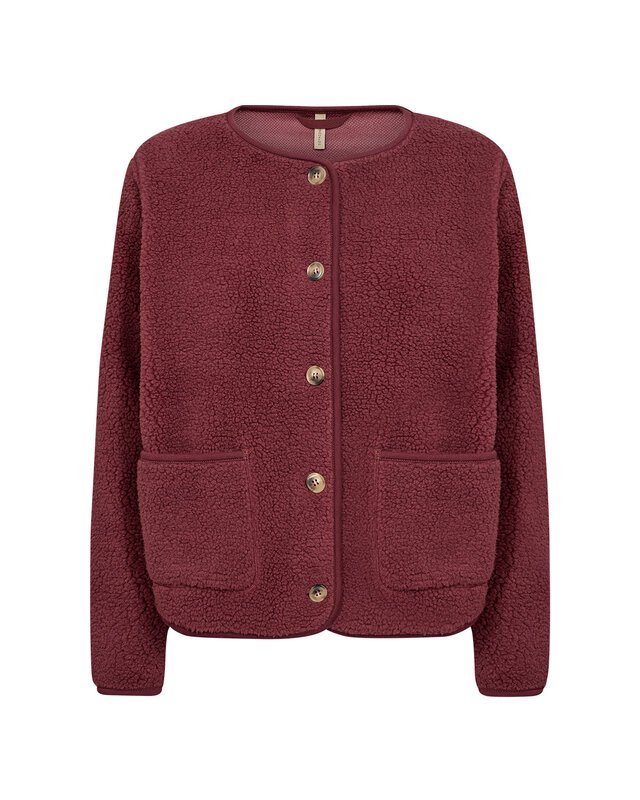 Soyaconcept Cardigan Onyx 2 - Oxblood Red