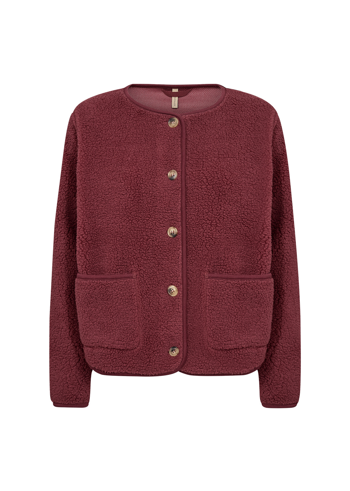 Soyaconcept Vest Onyx 2 - Oxblood Red
