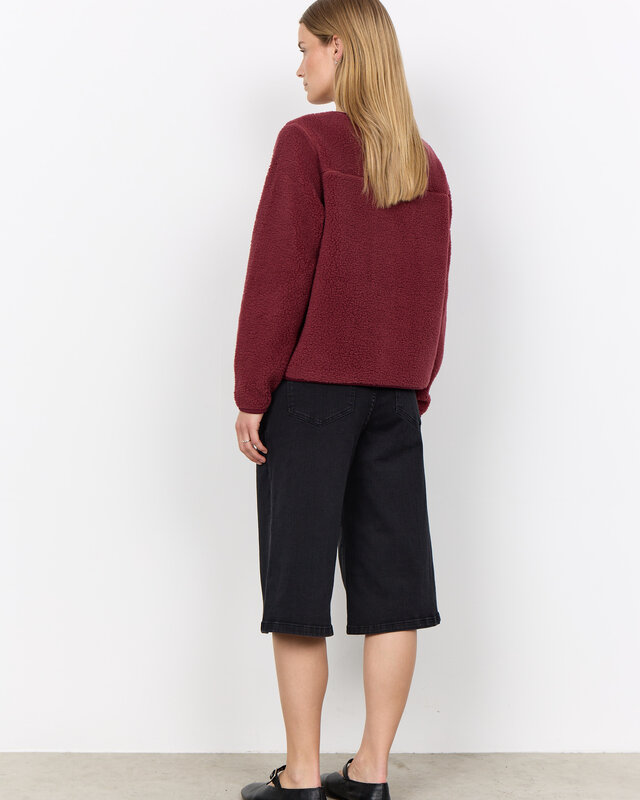 Soyaconcept Cardigan Onyx 2 - Oxblood Red