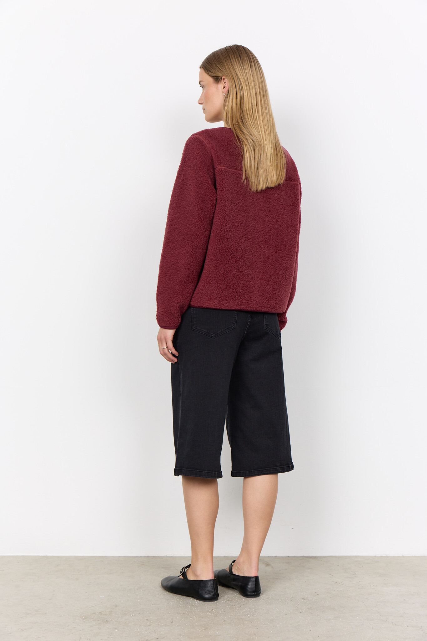 Soyaconcept Vest Onyx 2 - Oxblood Red