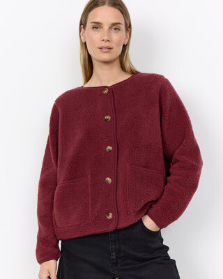 Soyaconcept Cardigan Onyx 2 - Oxblood Red