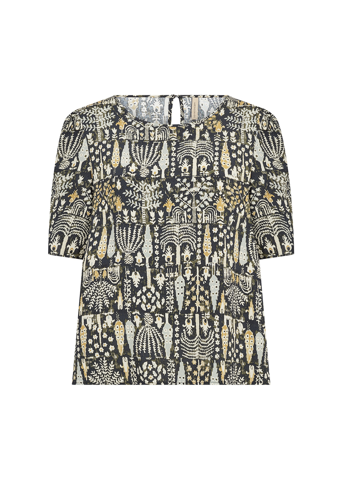 Soyaconcept Bluse Golfi 1 - Grape Leaf Combi