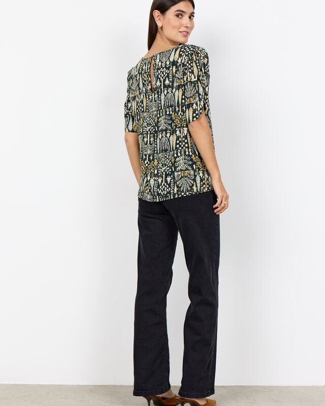 Soyaconcept Bluse Golfi 1 - Grape Leaf Combi