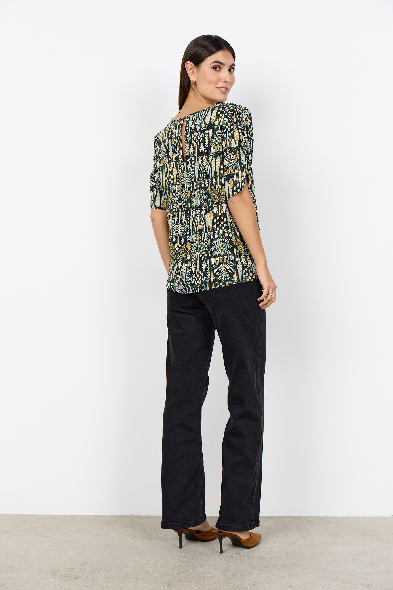Soyaconcept Blouse Golfi 1 - Grape Leaf Combi
