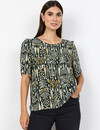Soyaconcept Blouse Golfi 1 - Grape Leaf Combi