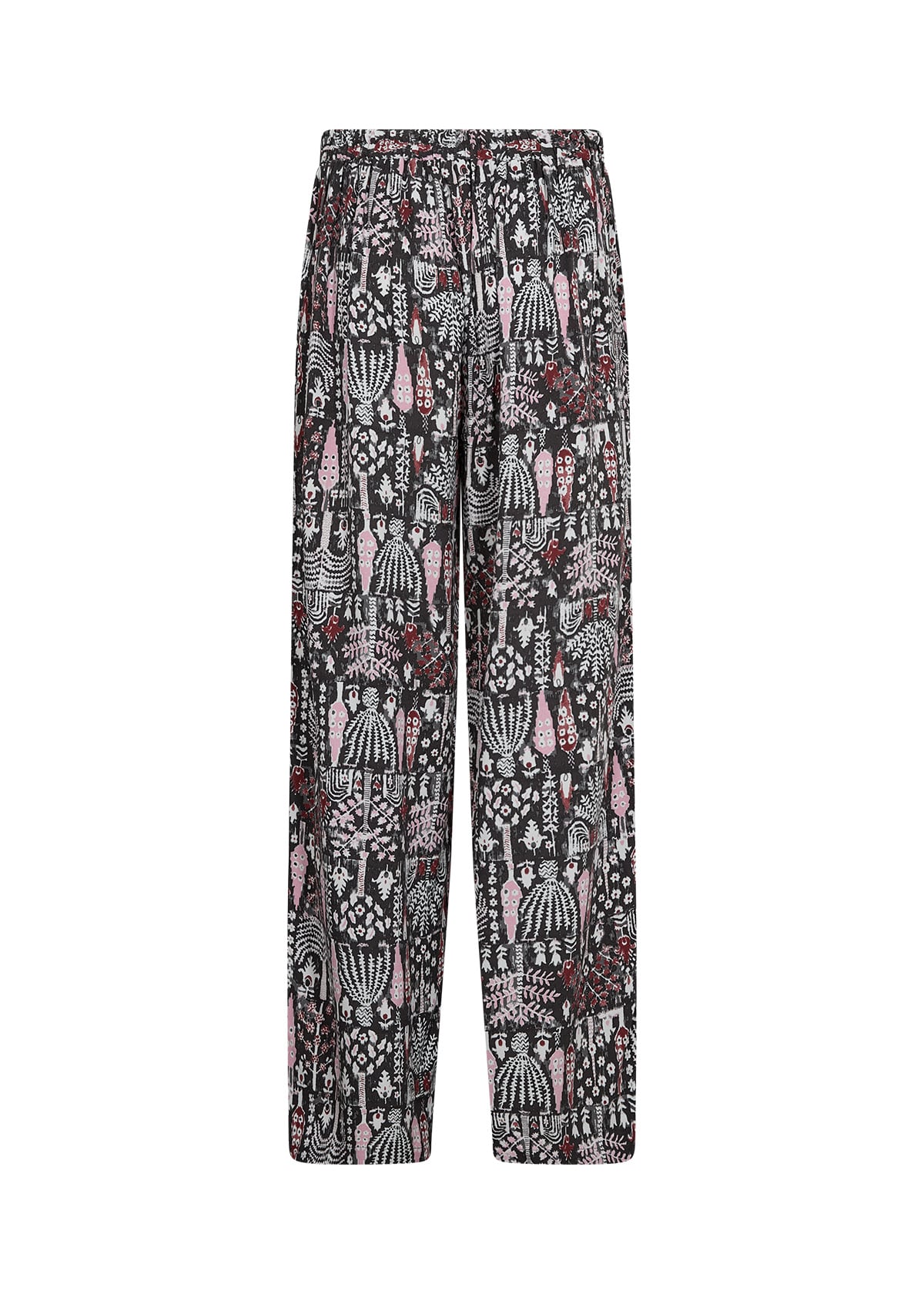 Soyaconcept Broek Golfi 4-C - Oxblood Red Combi