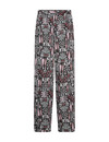 Soyaconcept Pants Golfi 4-C - Oxblood Red Combi