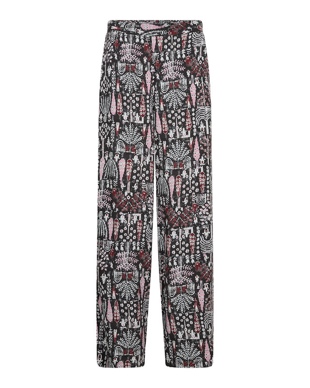 Soyaconcept Hose Golfi 4-C - Oxblood Red Combi