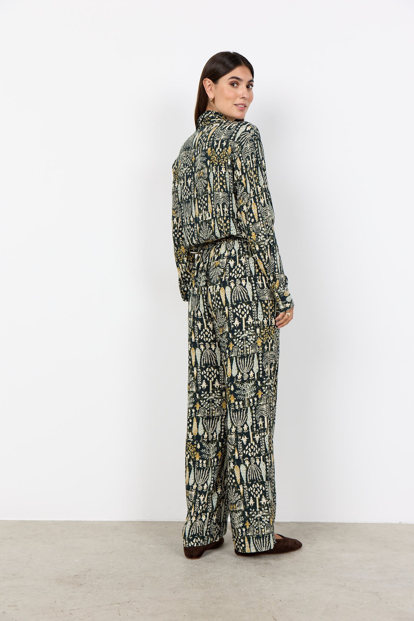 Soyaconcept Broek Golfi 4-C - Grape Leaf Combi