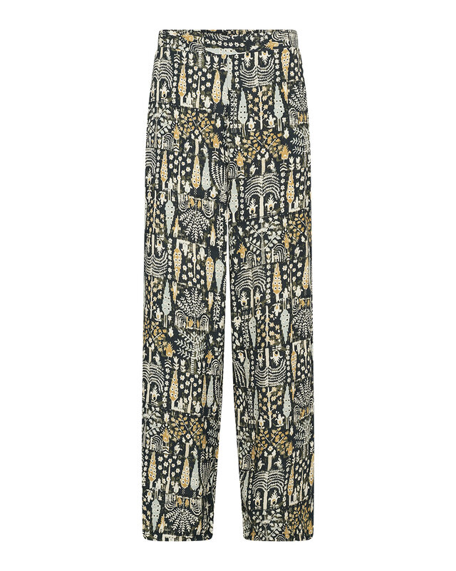 Soyaconcept Pants Golfi 4-C - Grape Leaf Combi