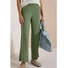 Wide Leg Hose Neele - Deep Matcha Green