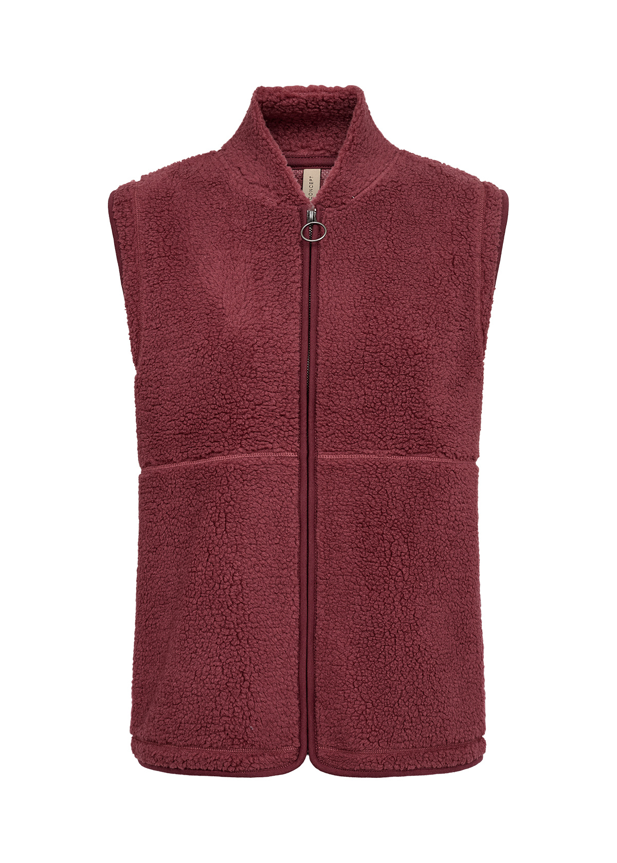 Soyaconcept Vest Onyx 3 - Oxblood Red