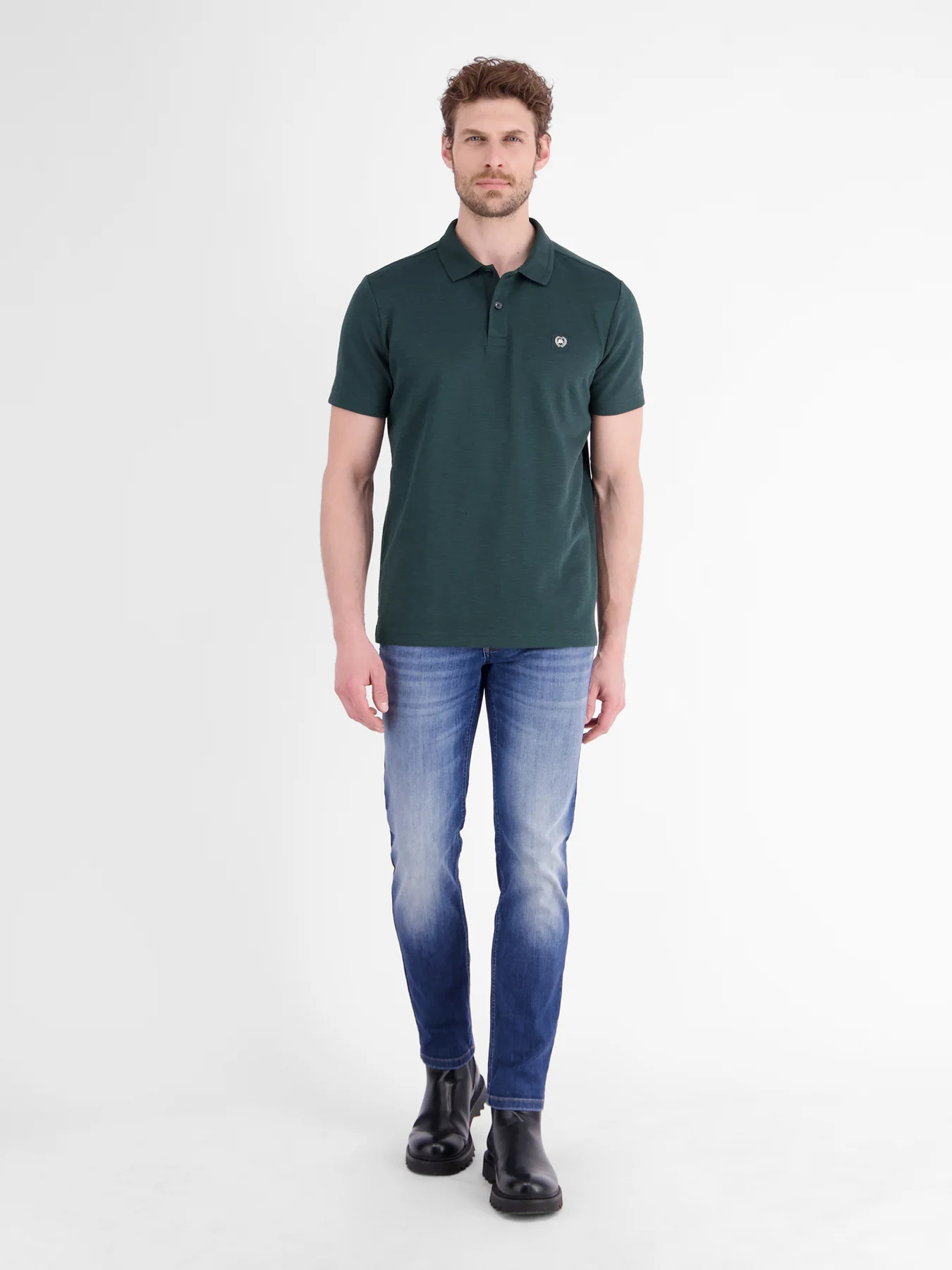 Lerros Poloshirt - Cedar Green