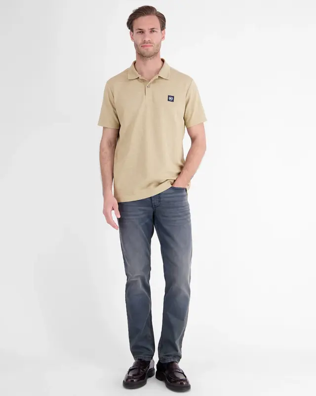 Lerros Poloshirt - Gravel Beige