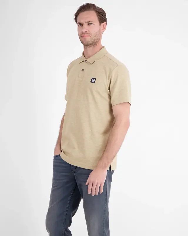 Lerros Poloshirt - Gravel Beige