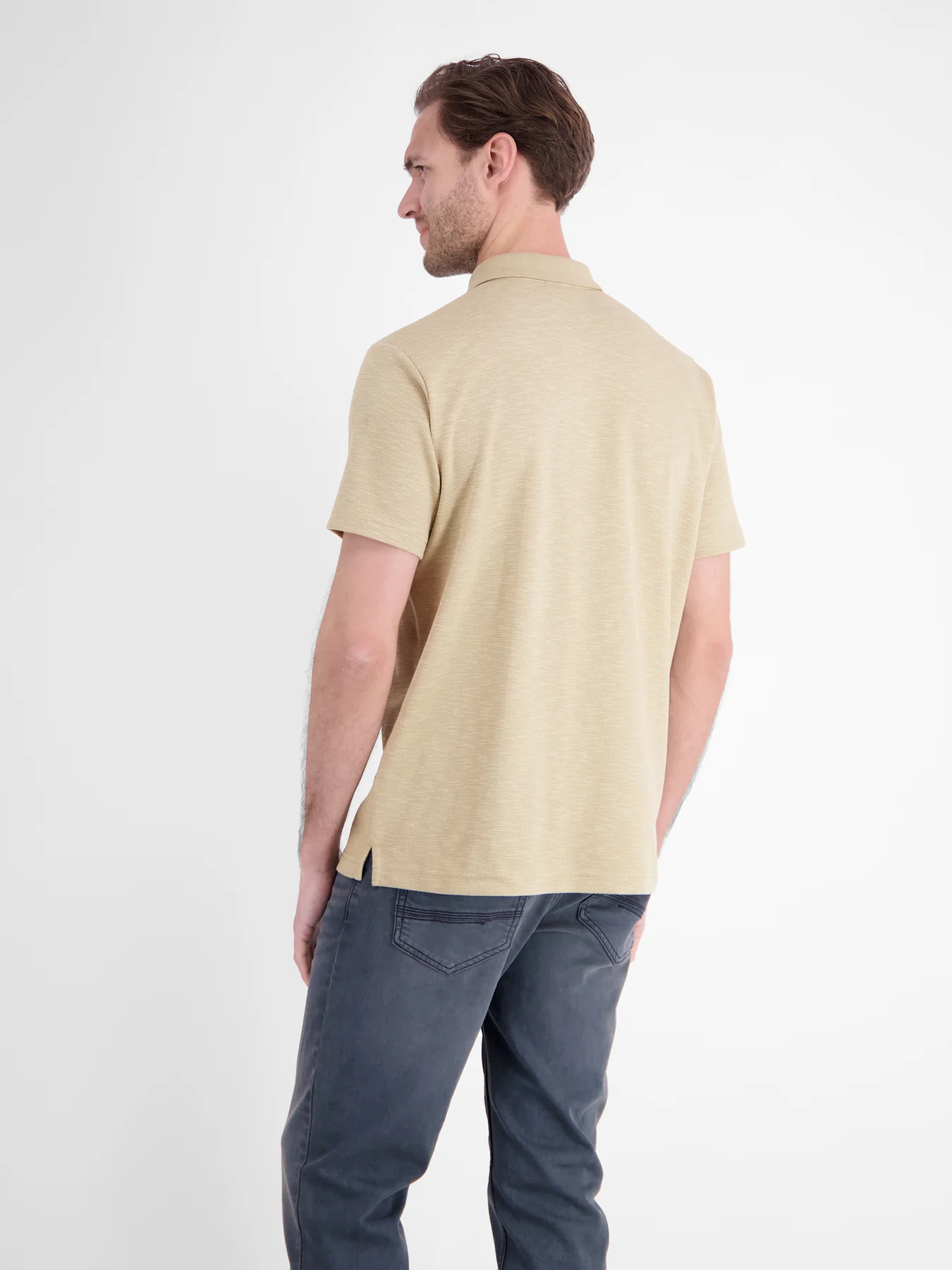 Lerros Poloshirt - Gravel Beige