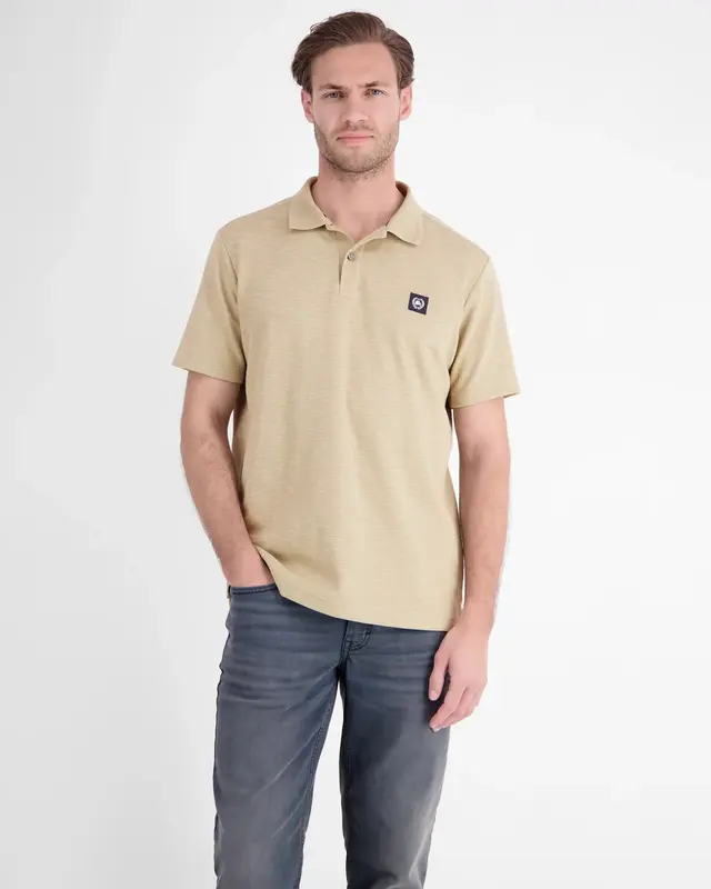 Lerros Poloshirt - Gravel Beige