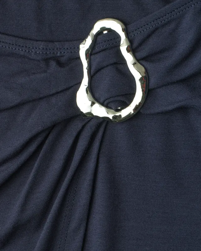 Street One Wrap Skirt - Darkest Blue