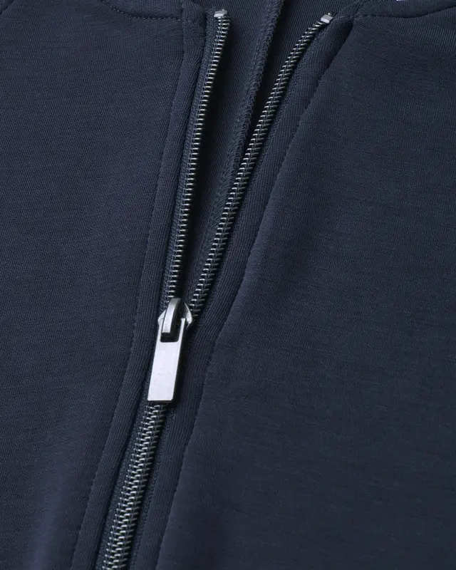 Street One Silk Look Jasje - Darkest Blue