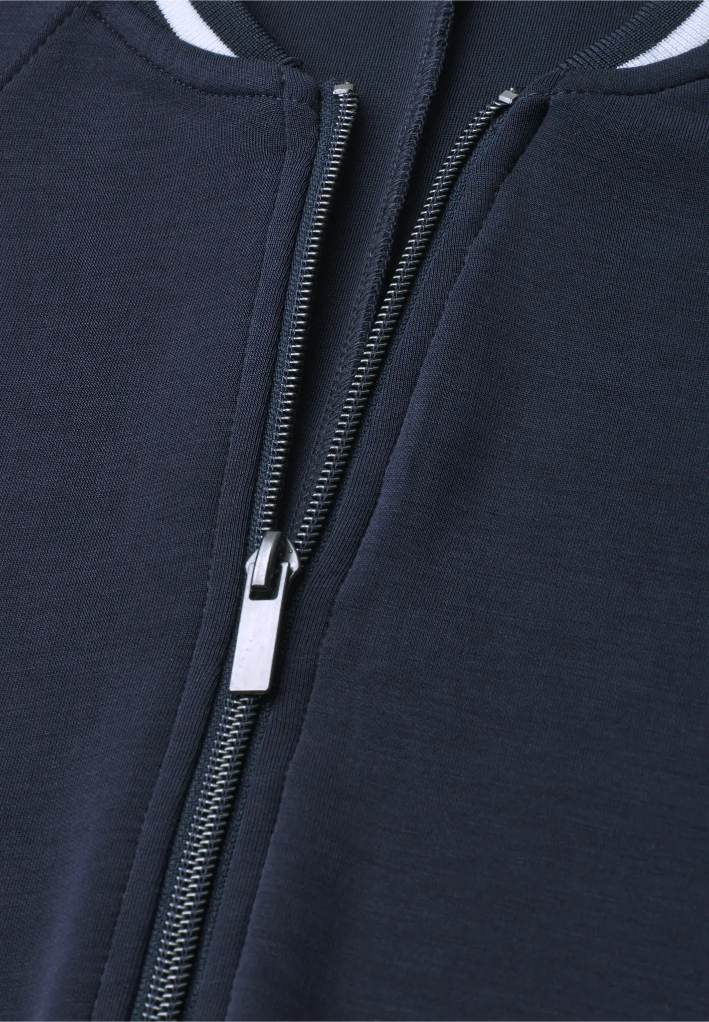 Street One Silk Look Jasje - Darkest Blue
