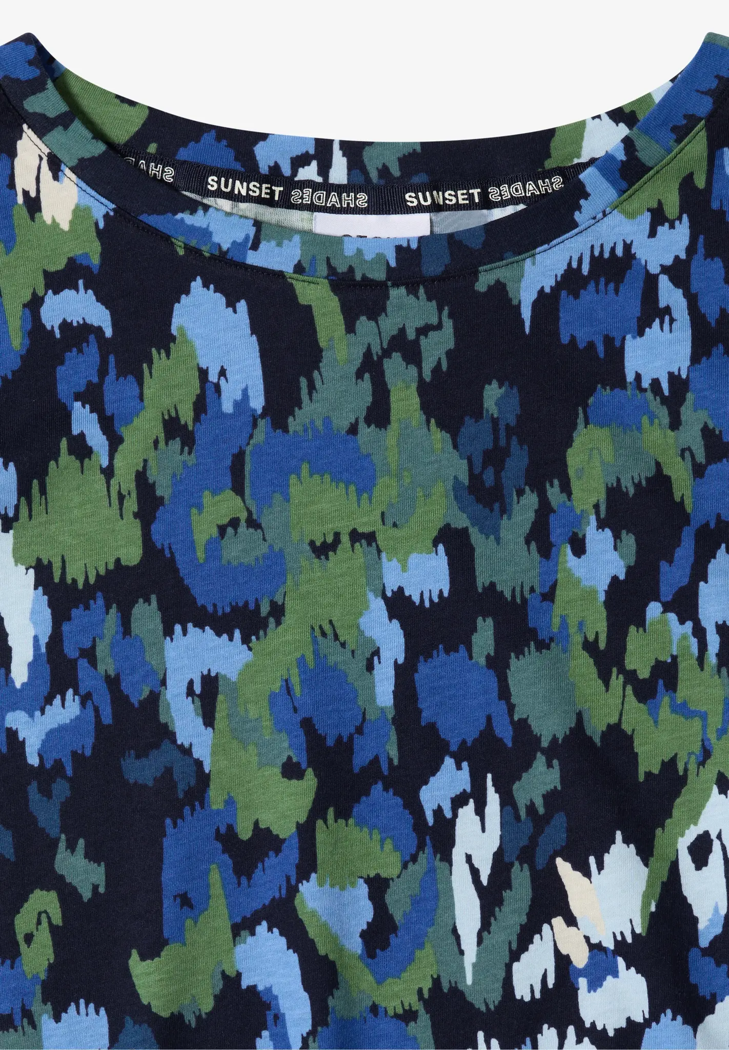 Cecil Shirt mit Print - Urban Dark Blue