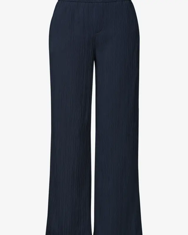 Street One Structuur Broek - Darkest Blue