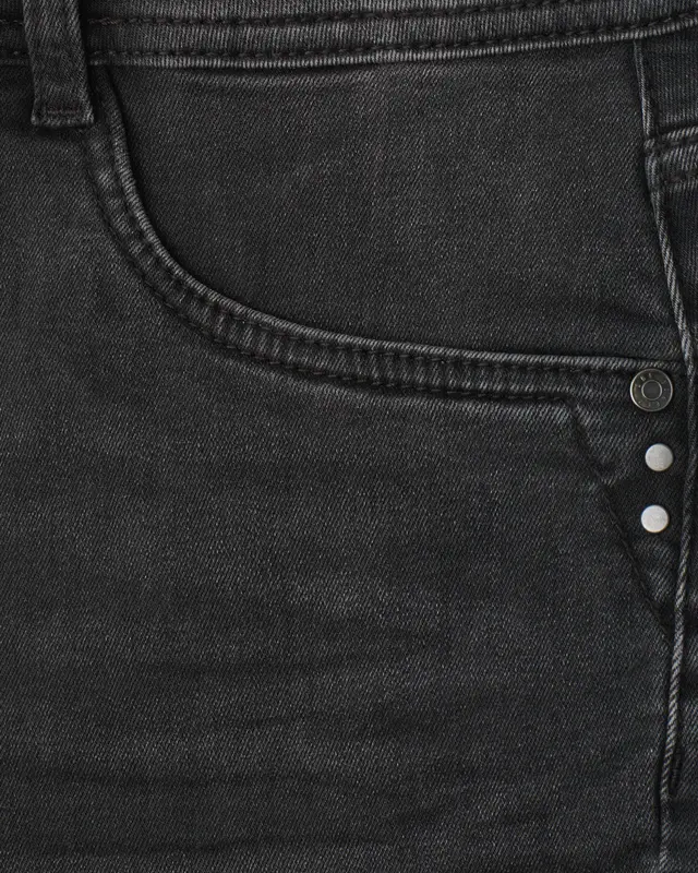 Street One Bootcut Jeans Blaire - Black Washed